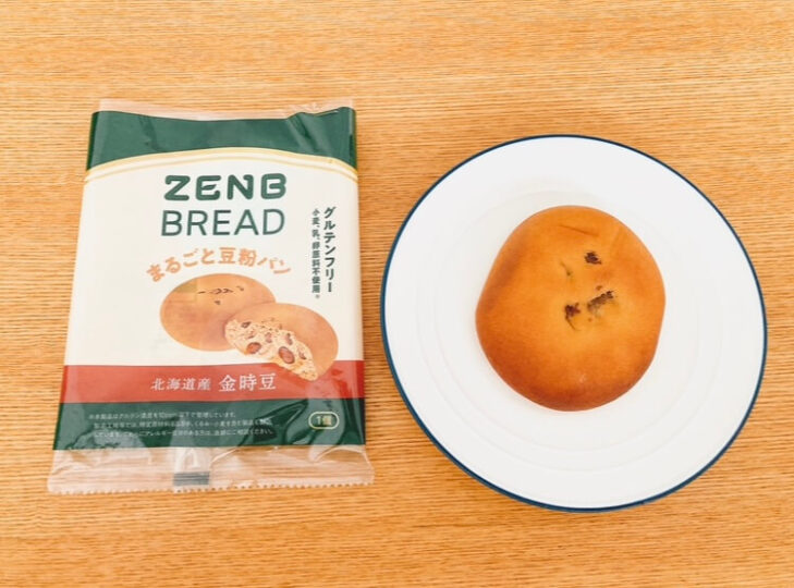 ゼンブブレッドの北海道産金時豆ぱん