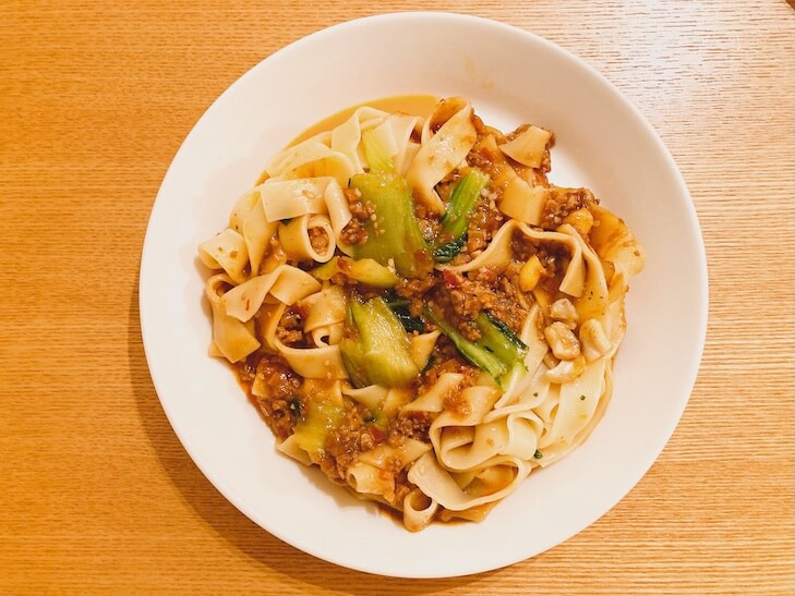 ファミマのビャンビャン麺(中身)