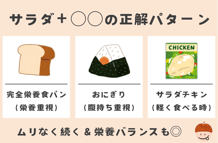 【健康的】サラダ＋○○の正解パターン3選